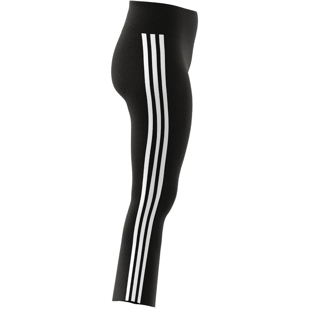 Adicolor Classics 3-Stripes 7/8 Flare Leggings, Black, A901_ONE, large image number 8
