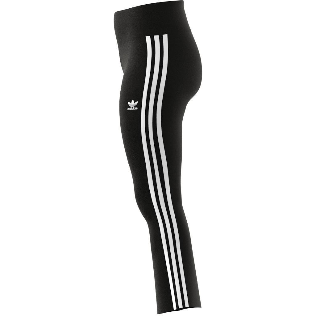 Adicolor Classics 3-Stripes 7/8 Flare Leggings, Black, A901_ONE, large image number 10