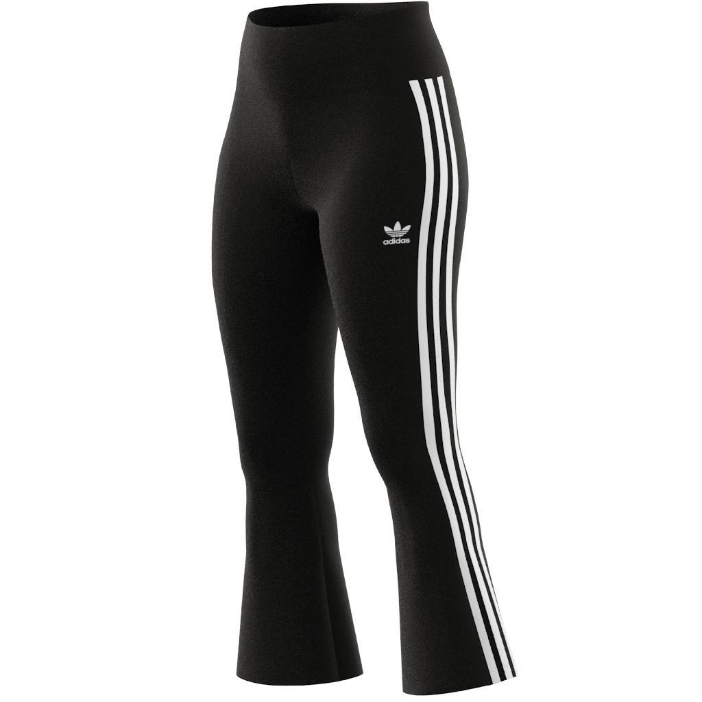 Adicolor Classics 3-Stripes 7/8 Flare Leggings, Black, A901_ONE, large image number 11