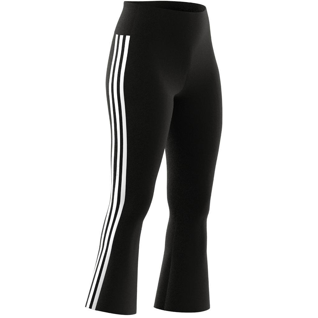 Adicolor Classics 3-Stripes 7/8 Flare Leggings, Black, A901_ONE, large image number 13