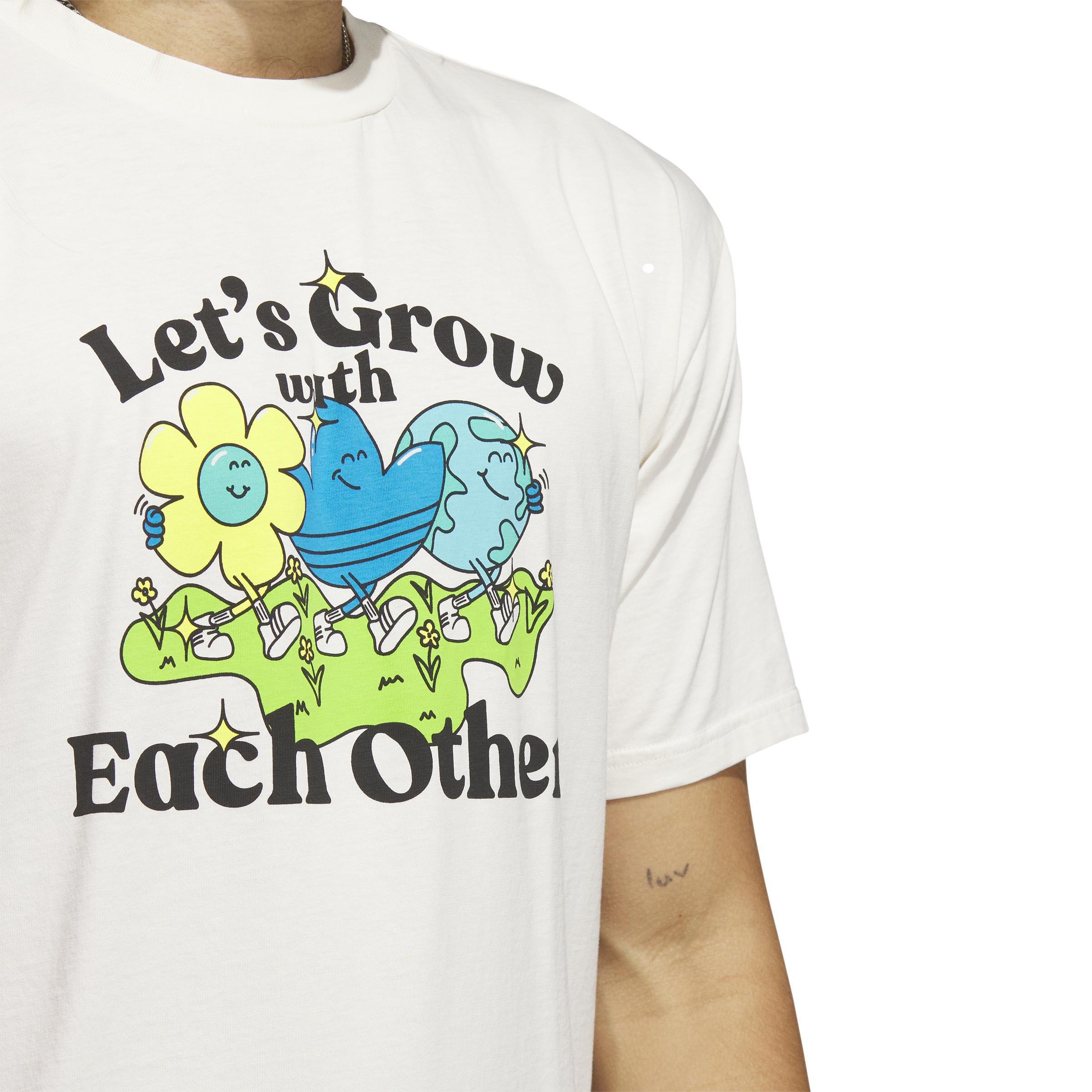 Grow Together T-Shirt, White, A901_ONE, large image number 5