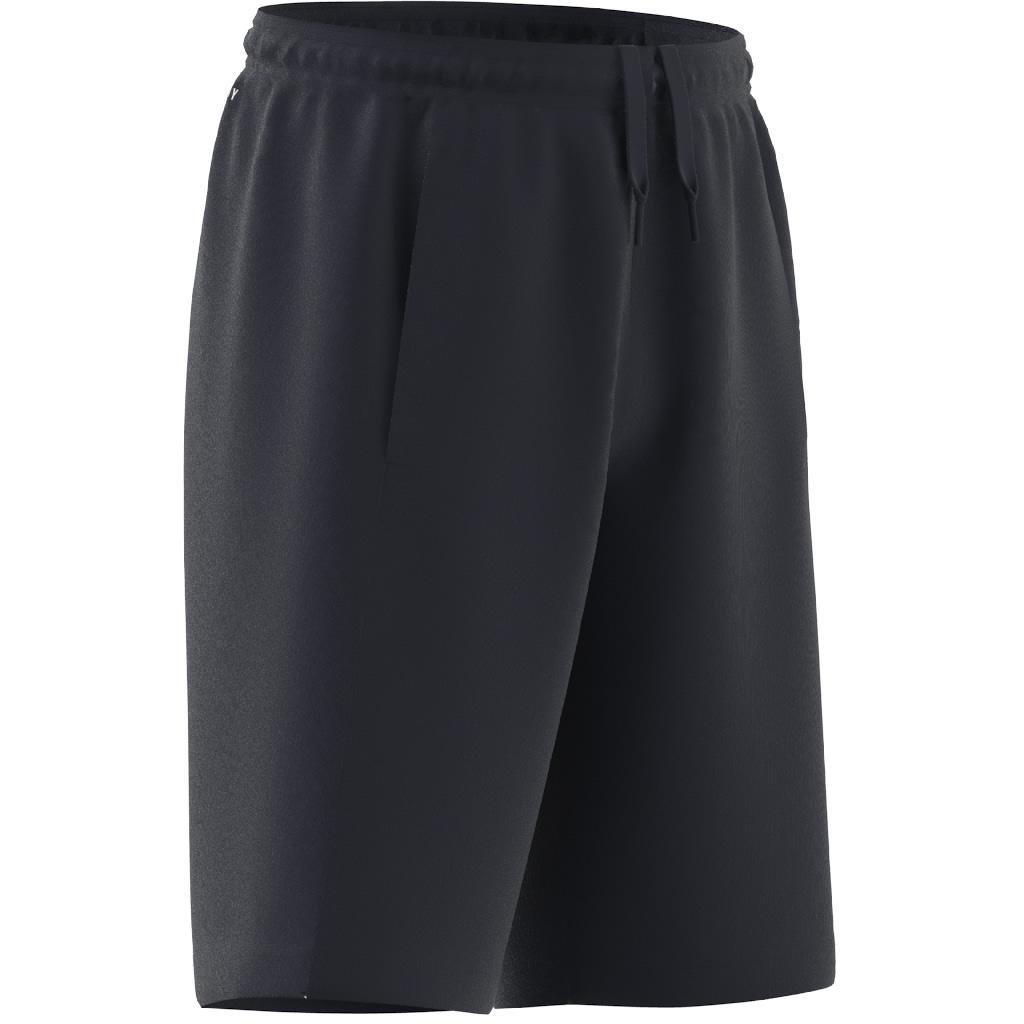 Unisex Kids Train Essentials AEROREADY Logo Regular-Fit Shorts, Blue, , large image number 7