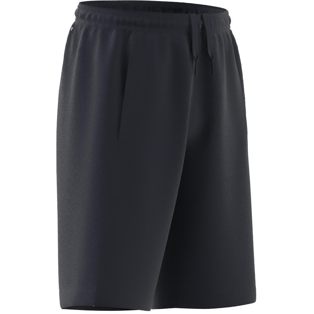 Unisex Train Essentials AEROREADY Logo Regular-Fit Shorts, Blue, A901_ONE, large image number 7