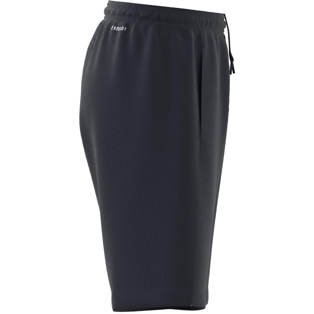 Unisex Train Essentials AEROREADY Logo Regular-Fit Shorts, Blue, A901_ONE, large image number 14