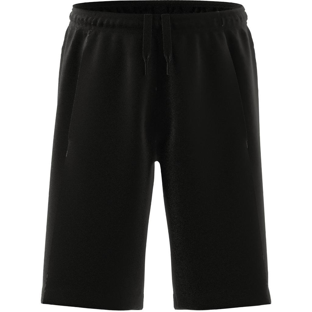 Unisex Kids Train Essentials Aeroready Logo Shorts, Black, , large image number 14