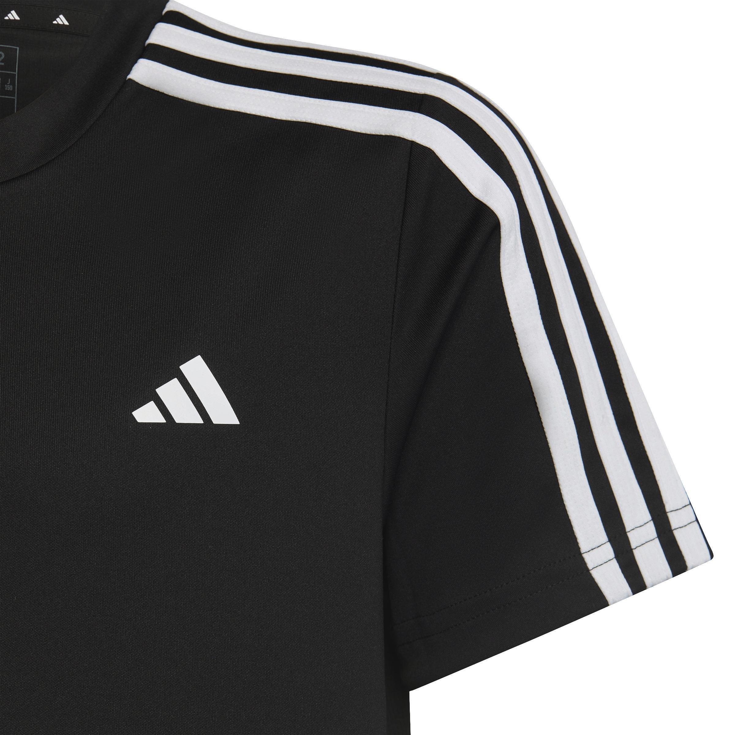 Unisex Kids Train Essentials Aeroready 3-Stripes Regular-Fit Training Set, Black, , large image number 6