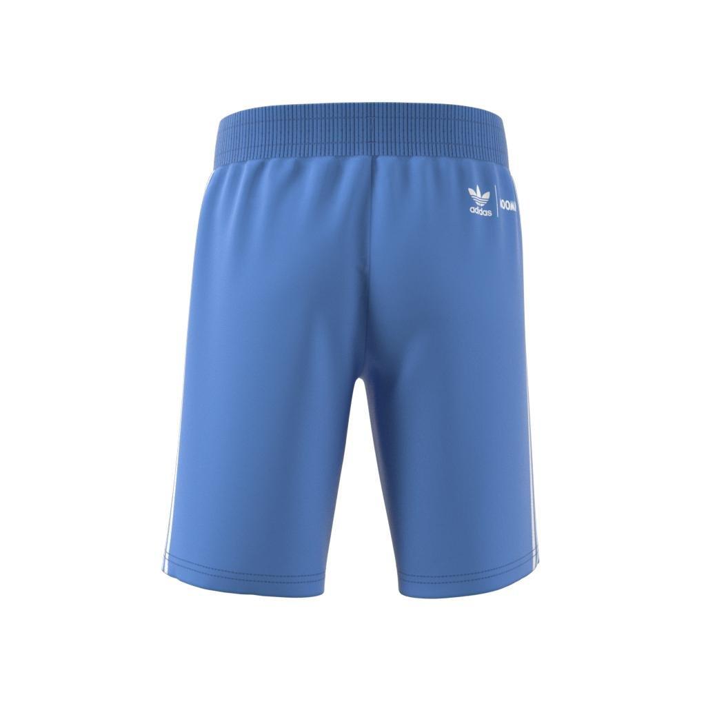 Unisex Kids adidas Originals x Moomin Shorts, Blue, A901_ONE, large image number 11