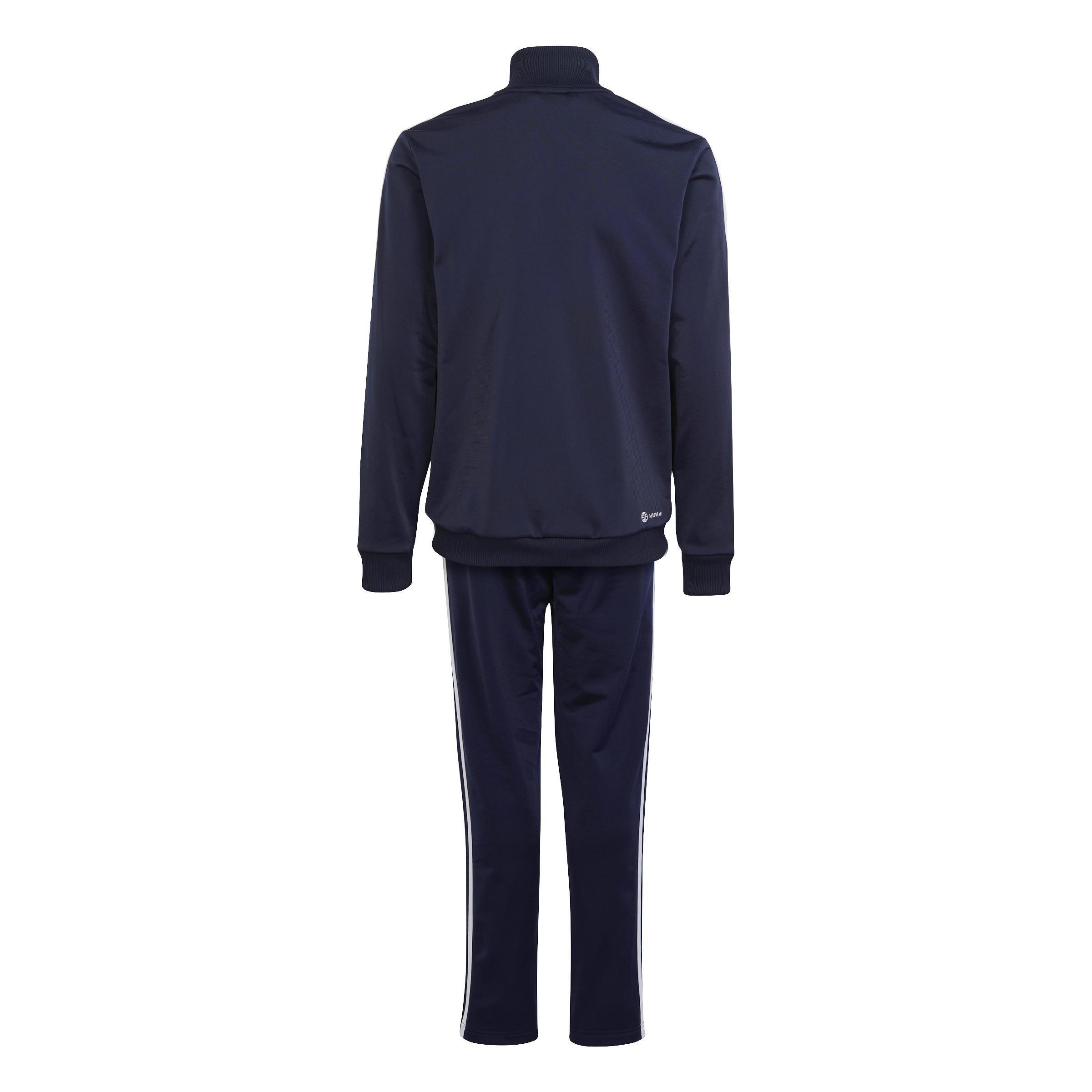 Unisex Kids Essentials 3-Stripes Tiberio Tracksuit, Blue, A901_ONE, large image number 2