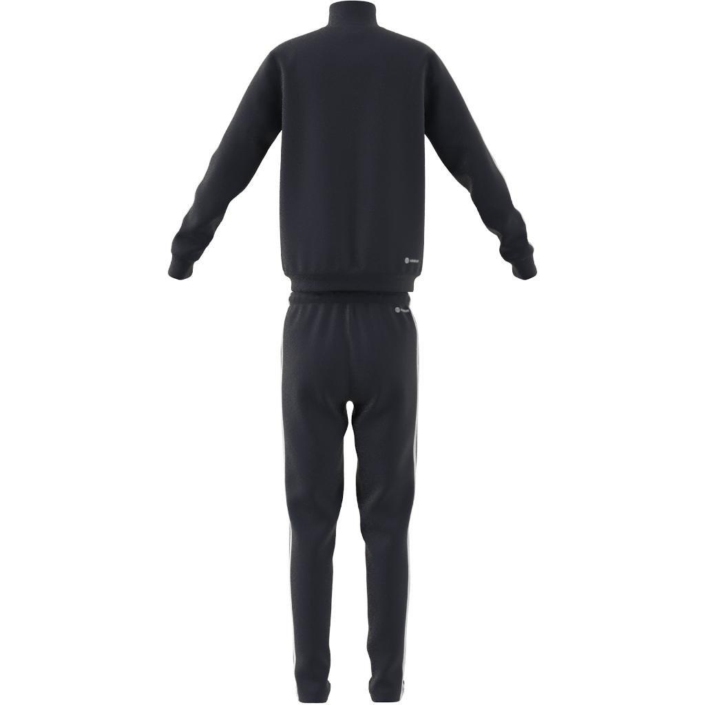 Unisex Kids Essentials 3-Stripes Tiberio Tracksuit, Blue, A901_ONE, large image number 7
