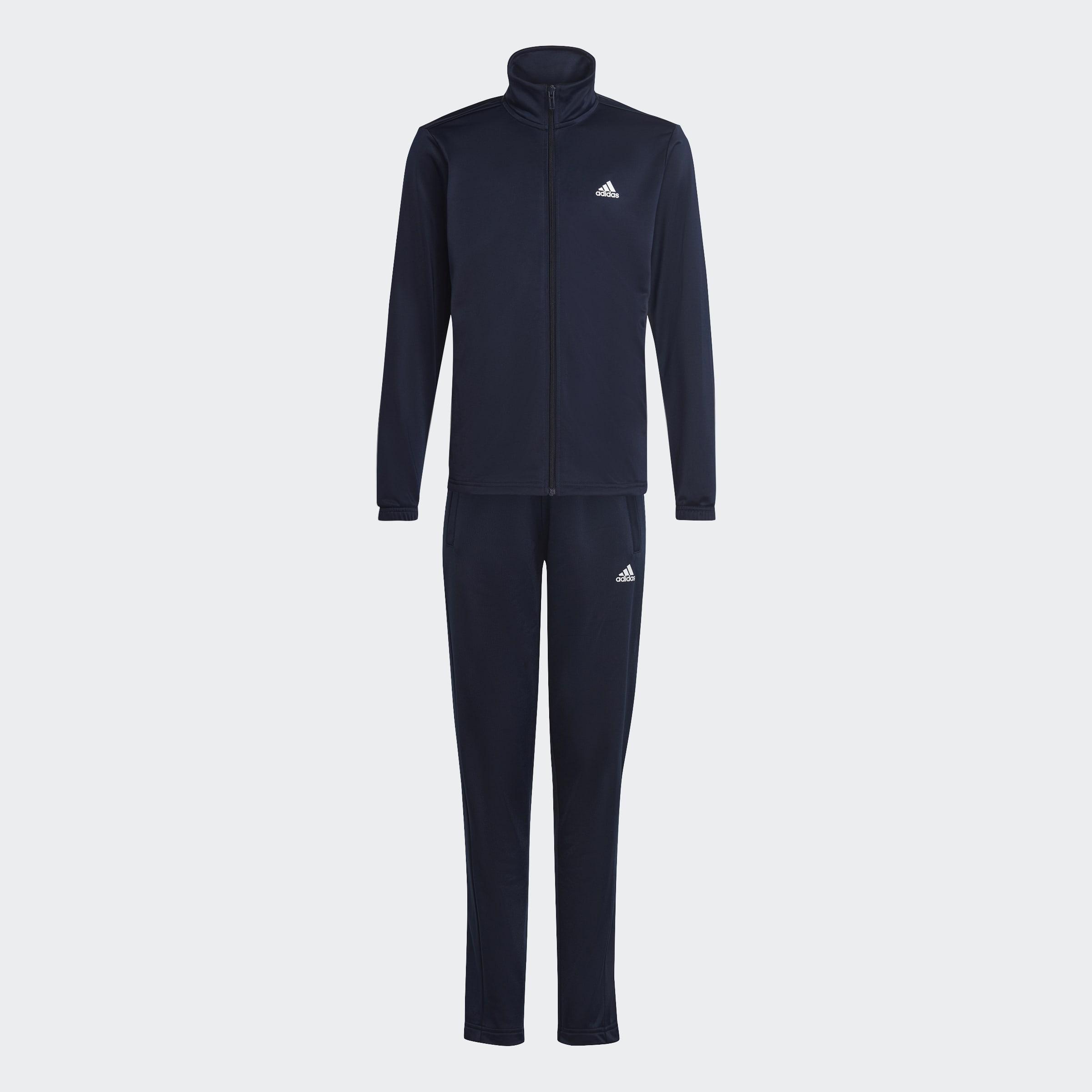 Kids Unisex Essentials Big Logo Track Suit, Blue, A901_ONE, large image number 0