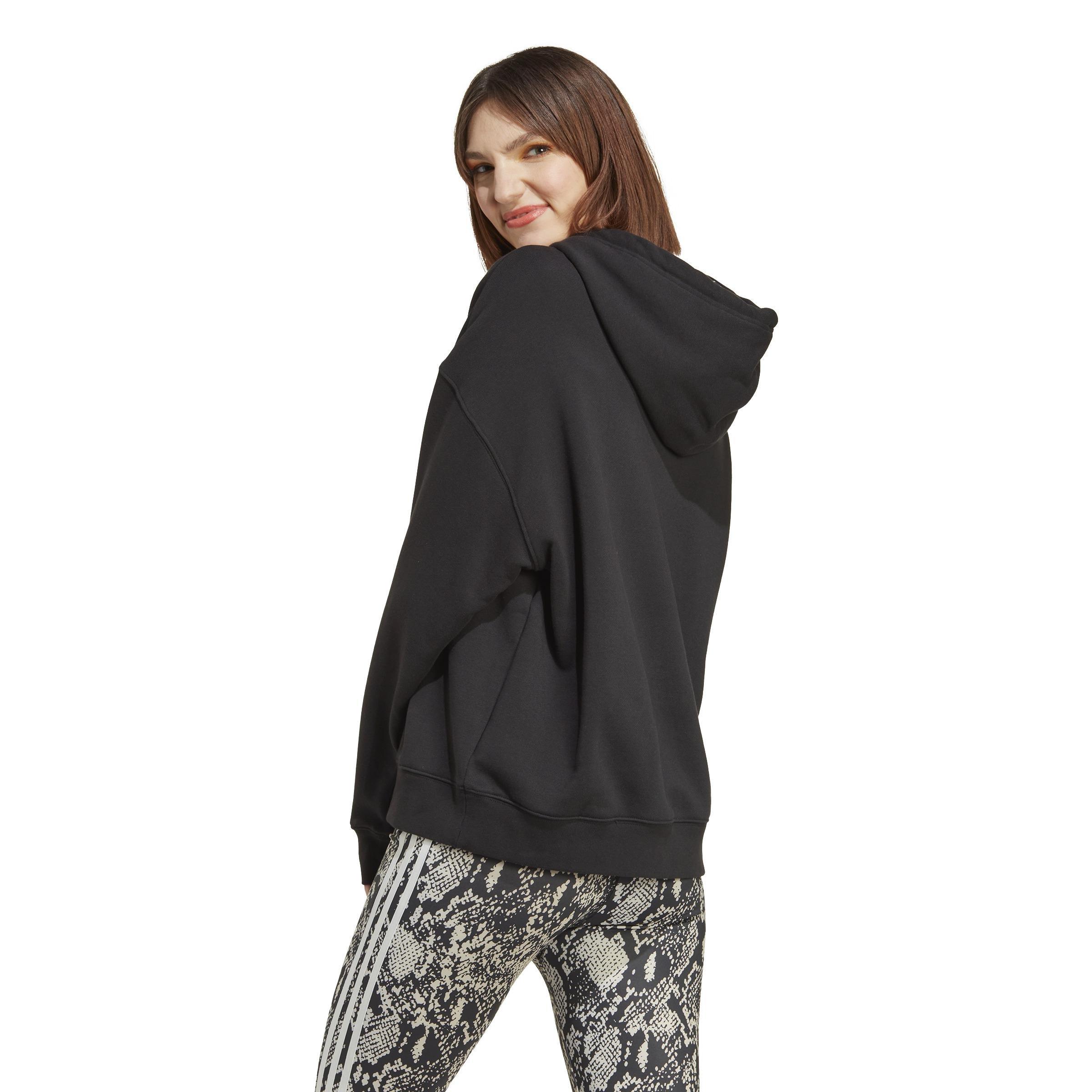 Logo Hoodie, Black, A901_ONE, large image number 3