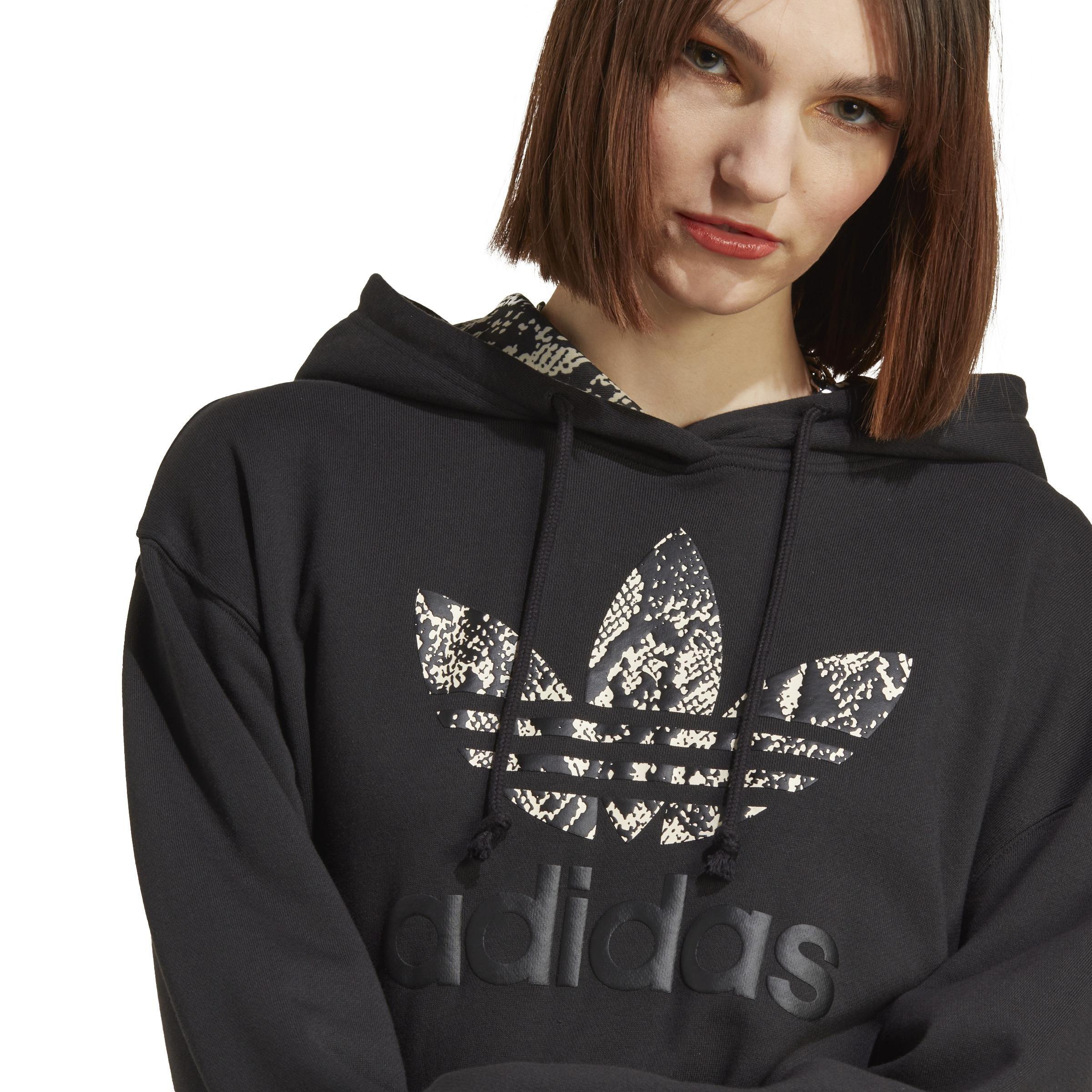 Logo Hoodie, Black, A901_ONE, large image number 4
