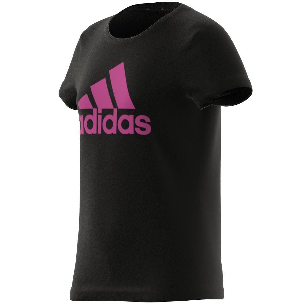 Kids Essentials Big Logo Cotton T-Shirt, Black, , large image number 0