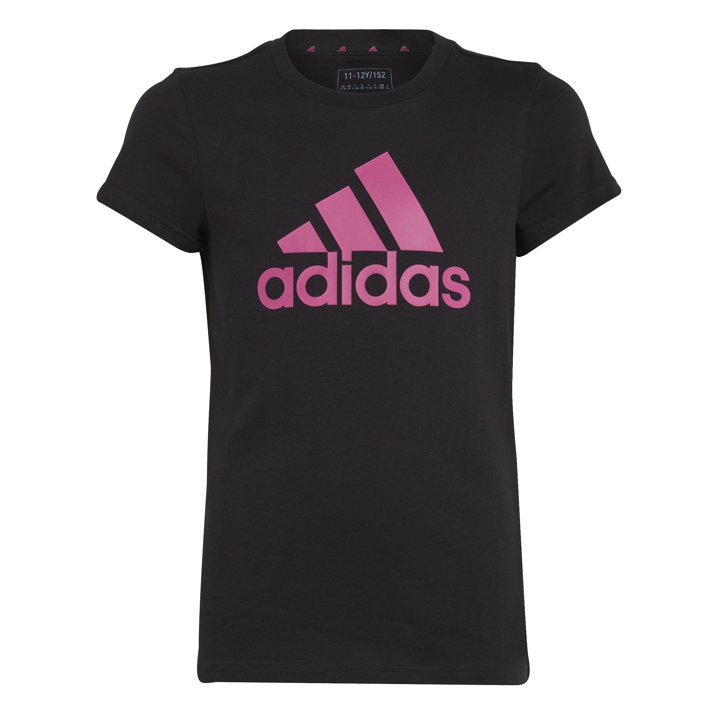 Kids Essentials Big Logo Cotton T-Shirt, Black, , large image number 1
