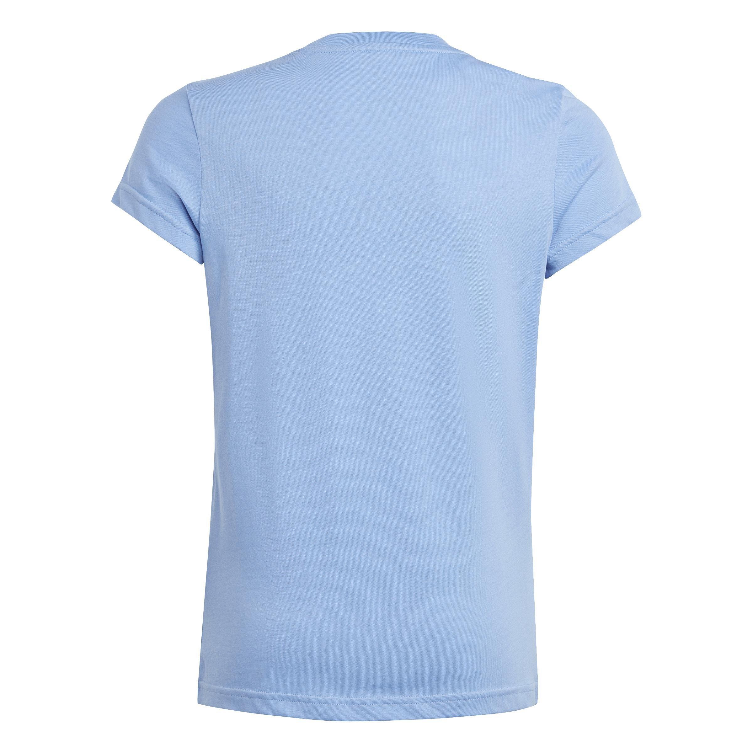 Kids Essentials Big Logo Cotton T-Shirt, Blue, , large image number 2