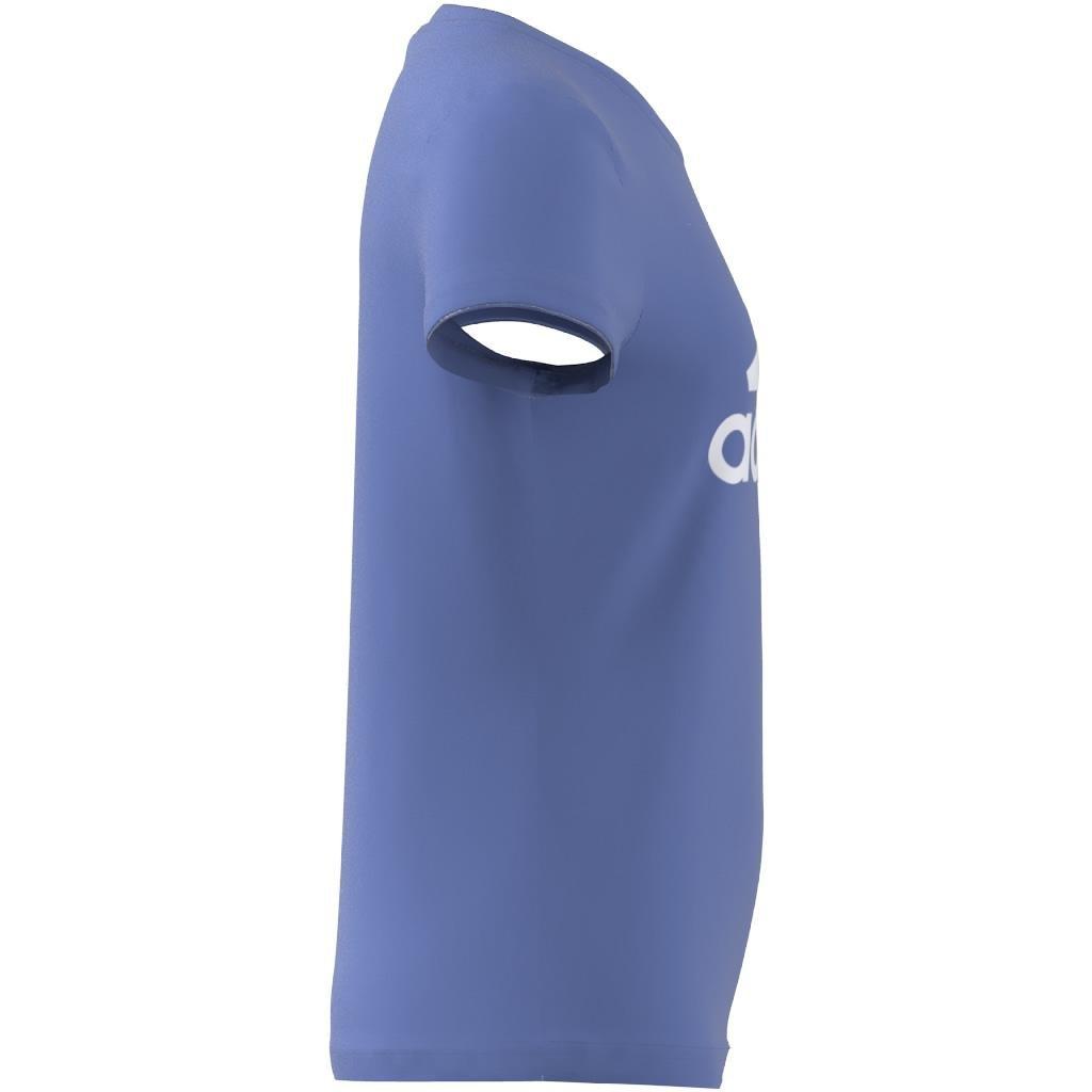 Kids Essentials Big Logo Cotton T-Shirt, Blue, A901_ONE, large image number 6