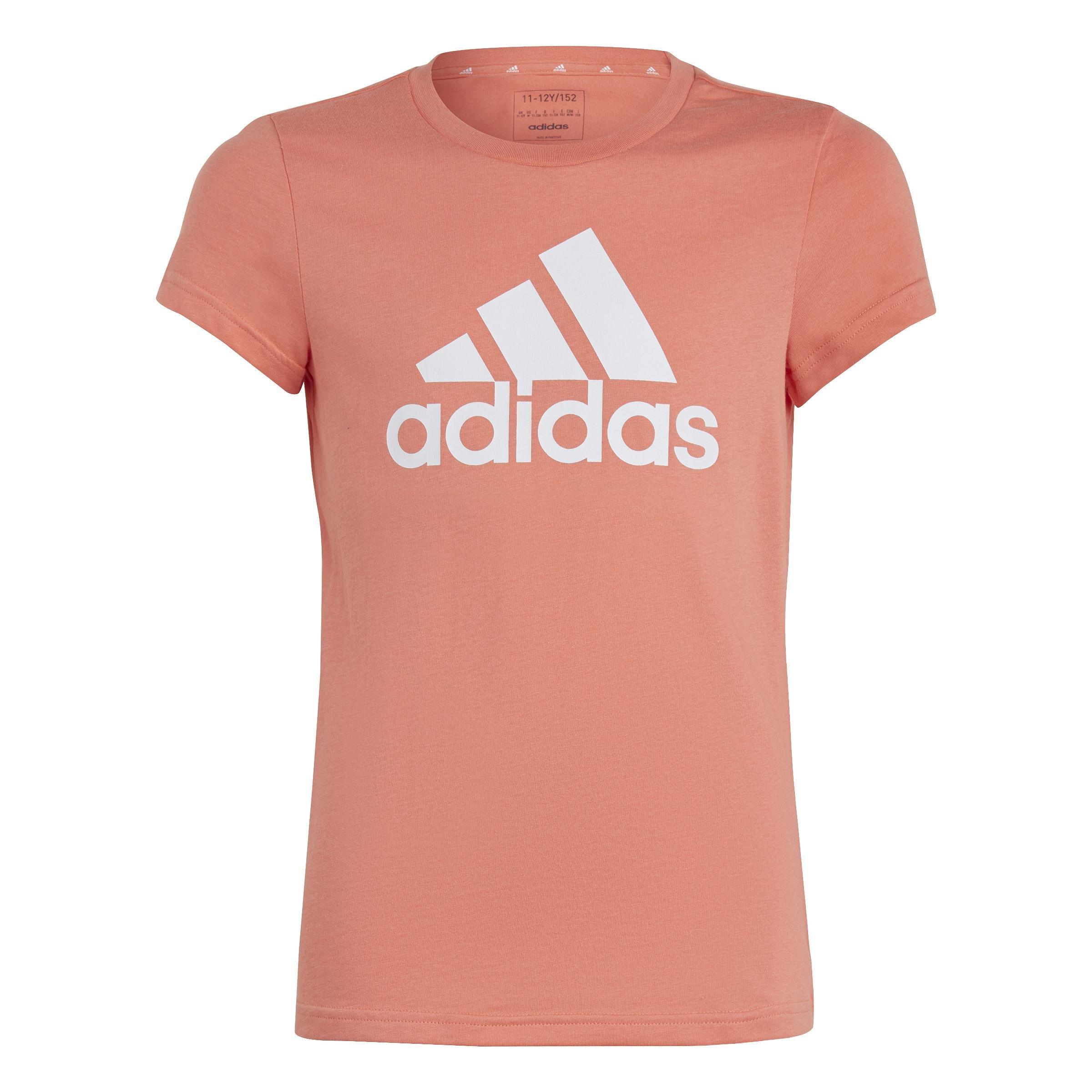 Kids Essentials Big Logo Cotton T-Shirt, Orange, , large image number 2