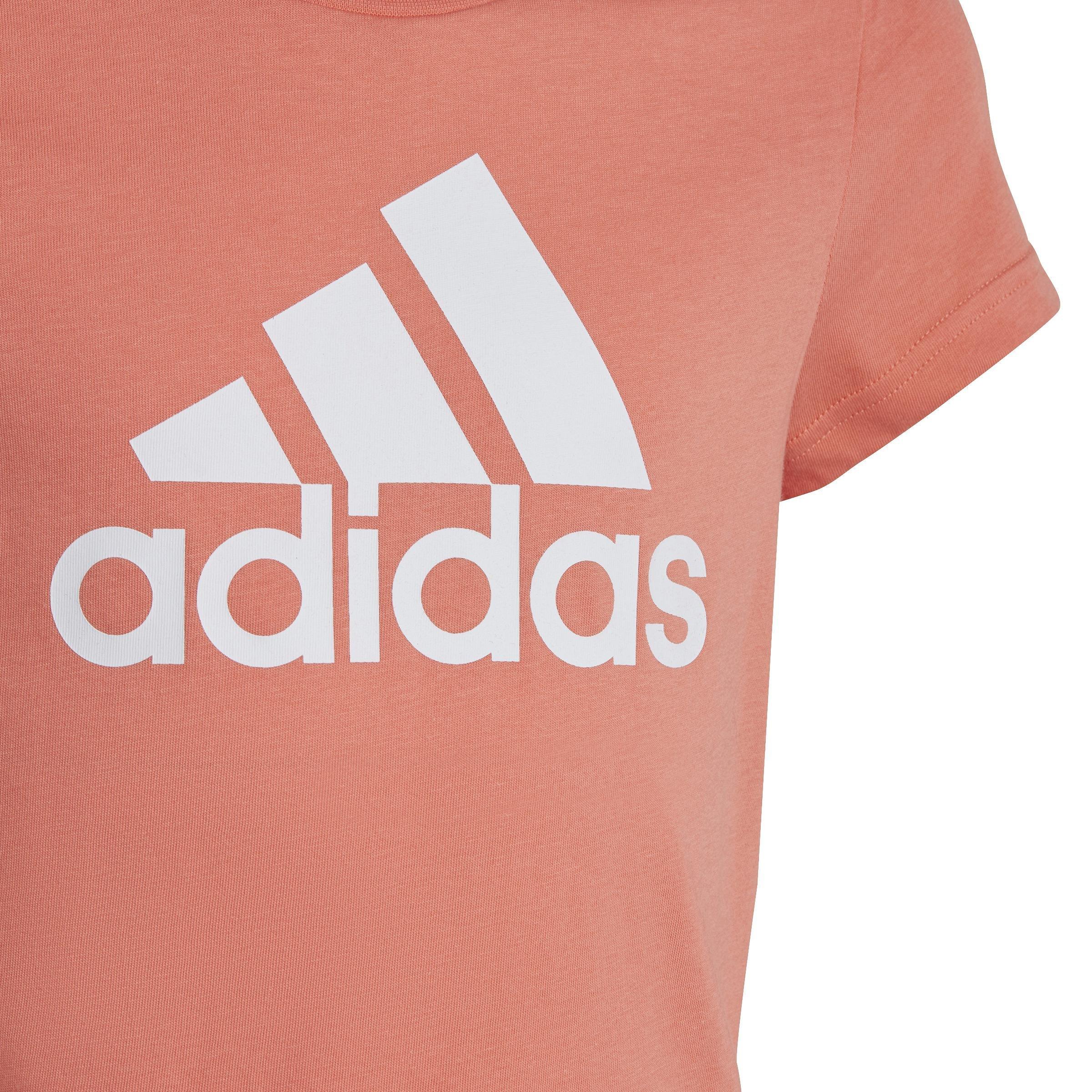 Kids Essentials Big Logo Cotton T-Shirt, Orange, , large image number 5