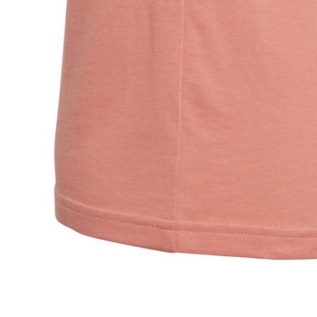 Kids Girls Essentials Big Logo Cotton T-Shirt, Orange, A901_ONE, large image number 6