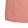 Kids Girls Essentials Big Logo Cotton T-Shirt, Orange, A901_ONE, thumbnail image number 6