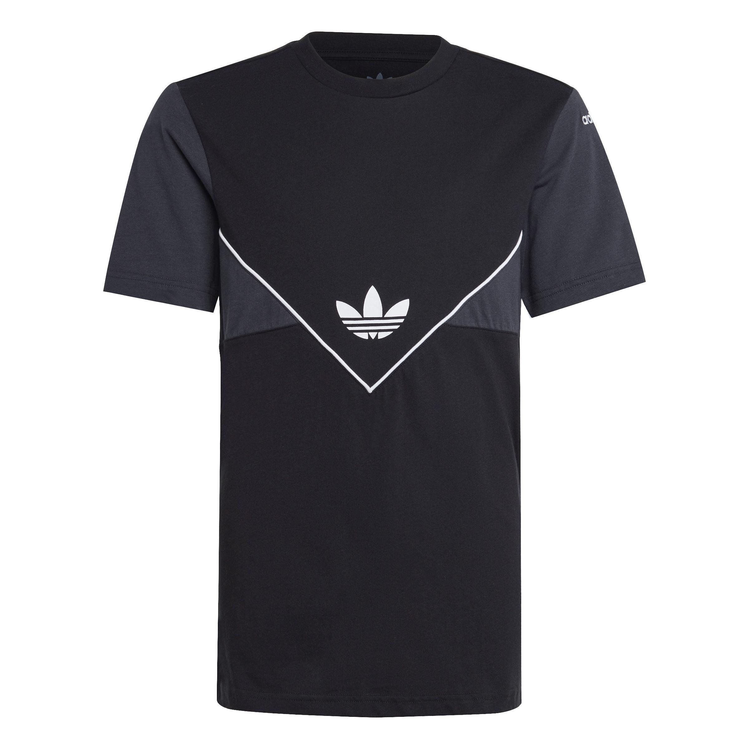 Unisex Kids Adicolor T-Shirt, Black, , large image number 0