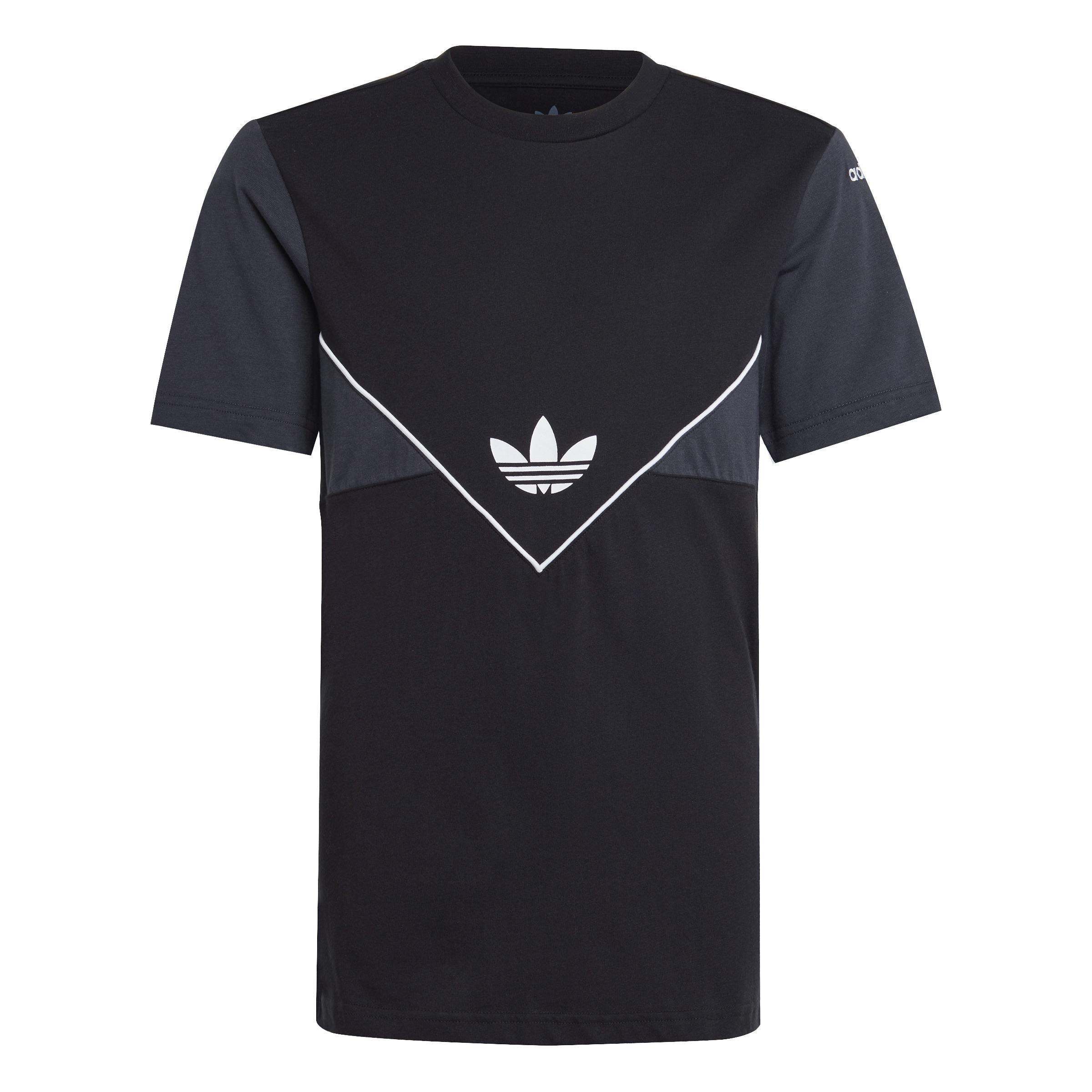 Unisex Kids Adicolor T-Shirt, Black, , large image number 1
