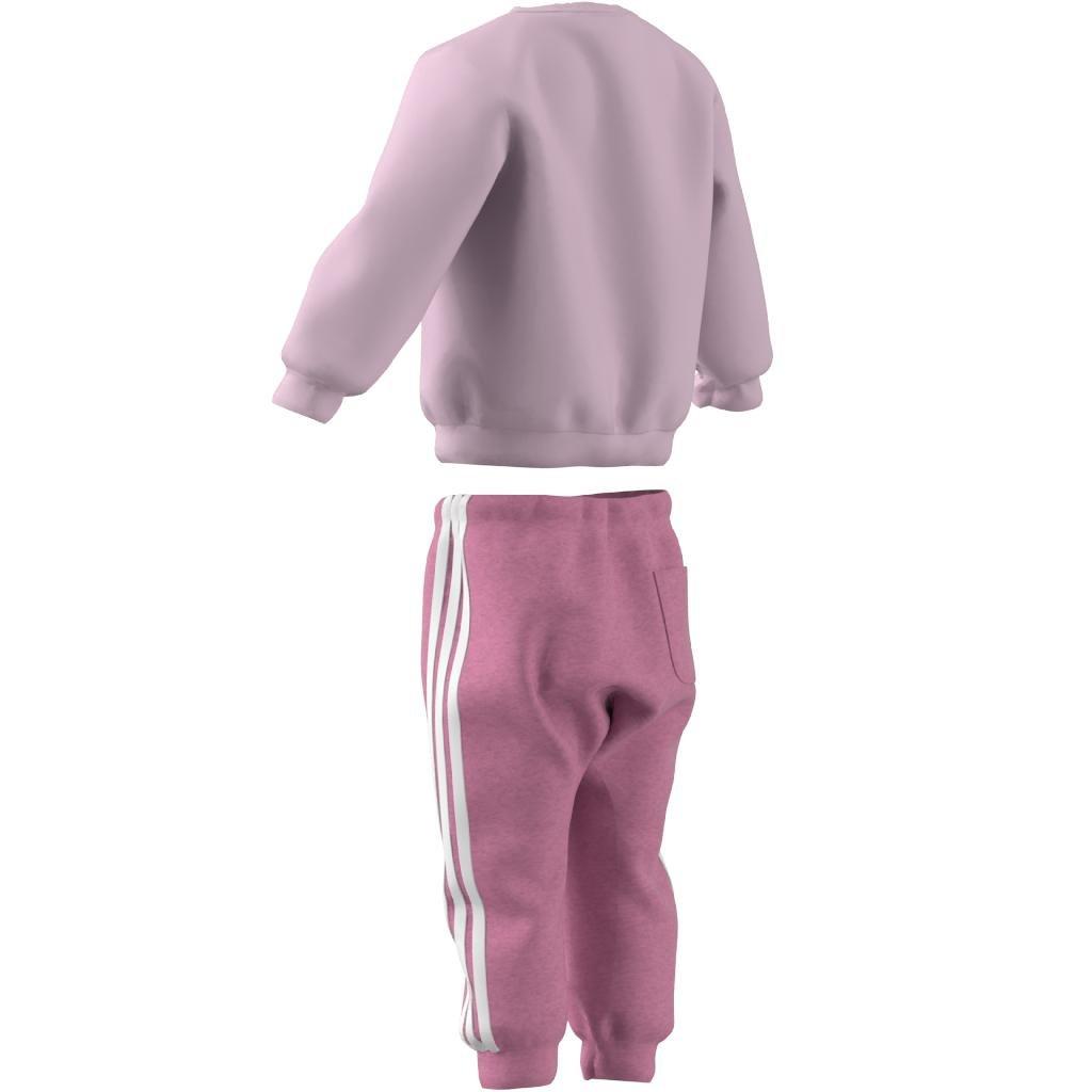 Kids Unisex Badge Of Sport Jogger Set, Pink, A901_ONE, large image number 10