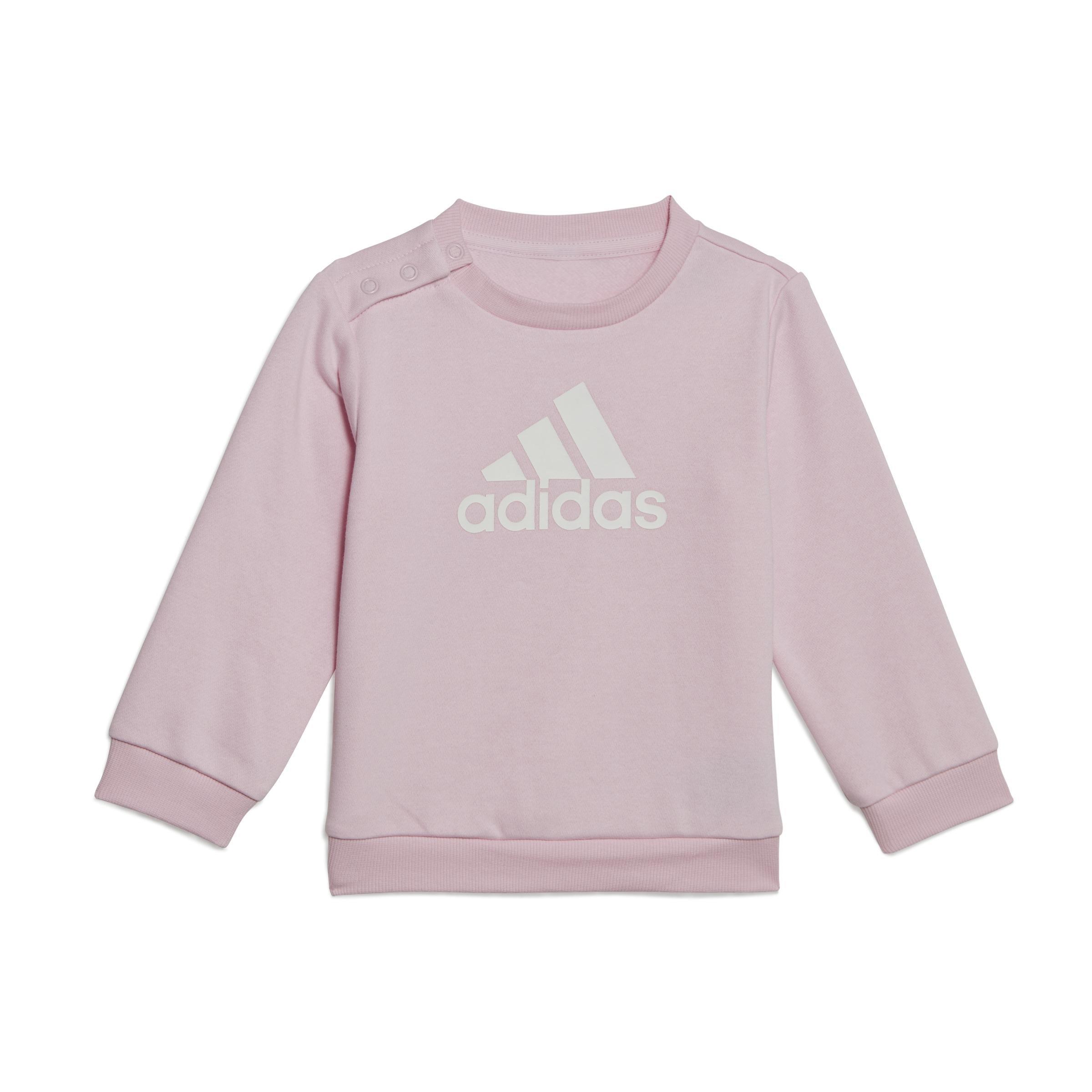 Kids Unisex Badge Of Sport Jogger Set, Pink, A901_ONE, large image number 11