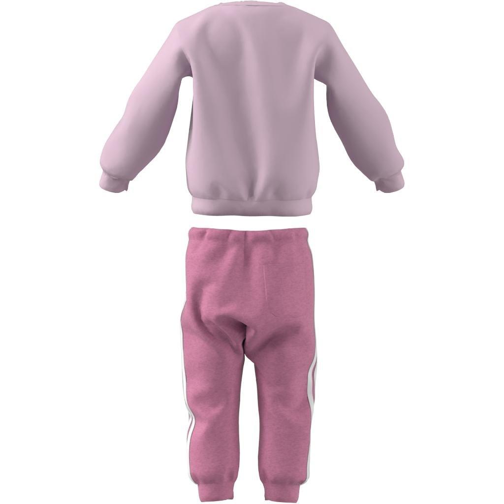 Kids Unisex Badge Of Sport Jogger Set, Pink, A901_ONE, large image number 13