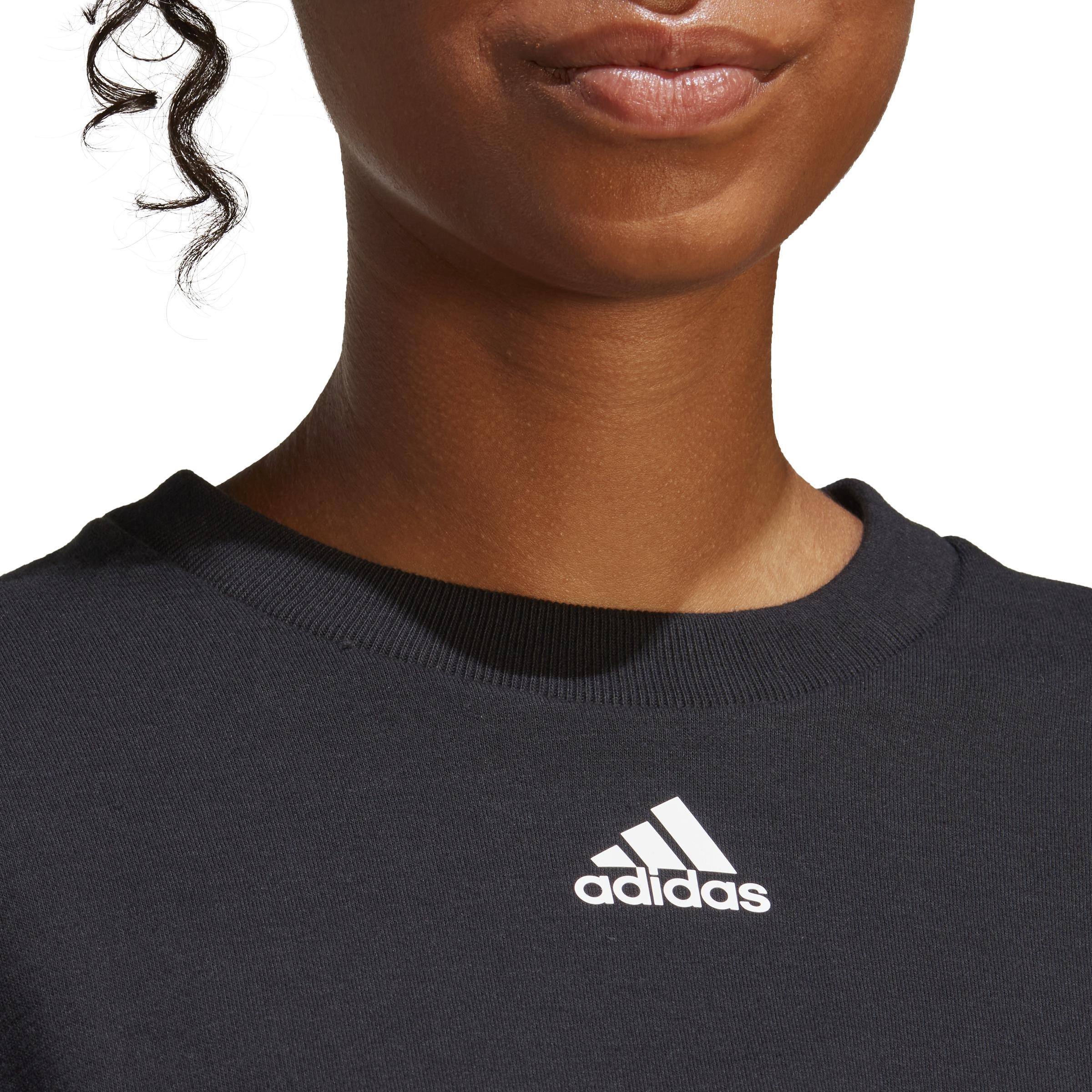 Dance Crop Versatile Sweatshirt, Black, A901_ONE, large image number 6