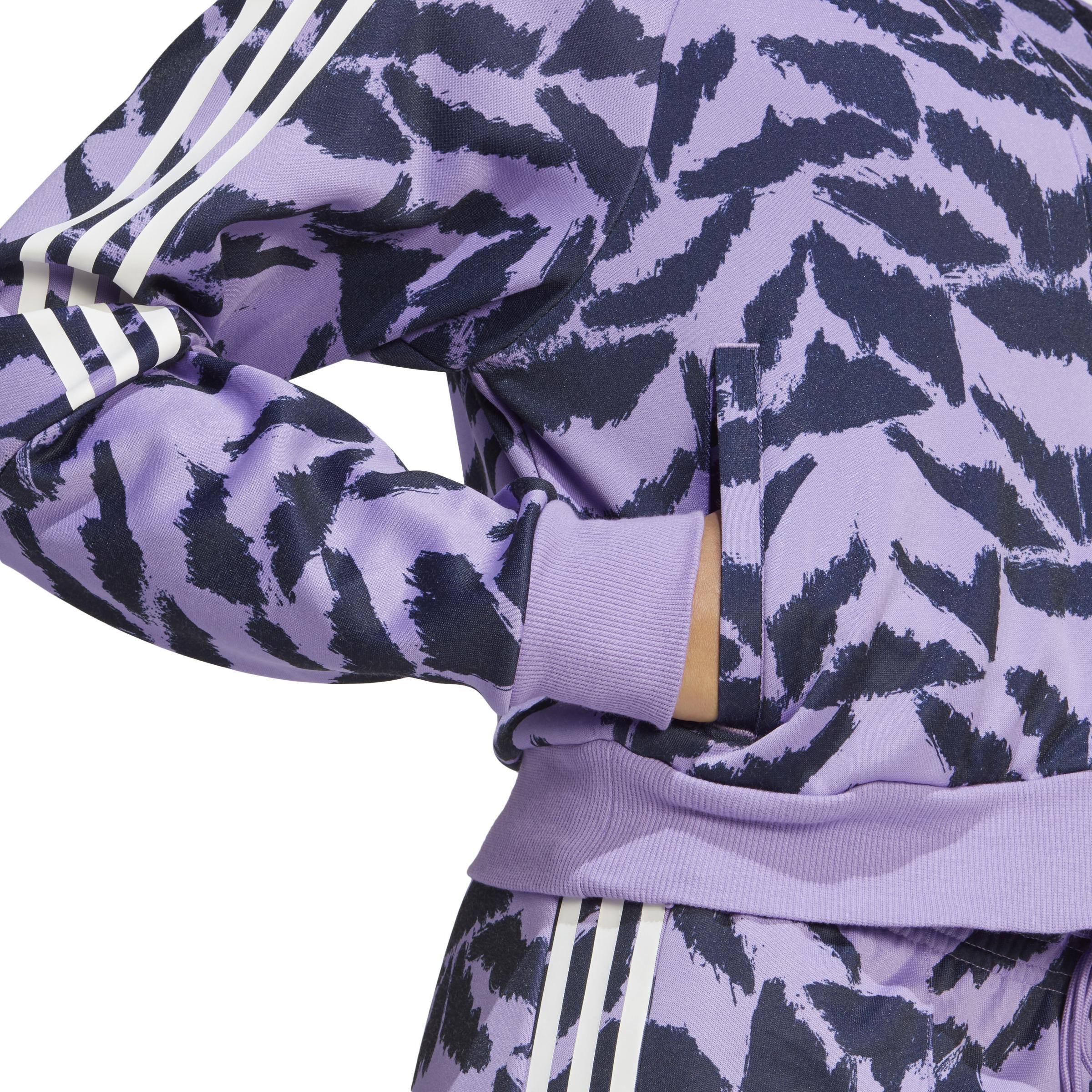 Tiro Suit Up Lifestyle Track Top, Purple, A901_ONE, large image number 4