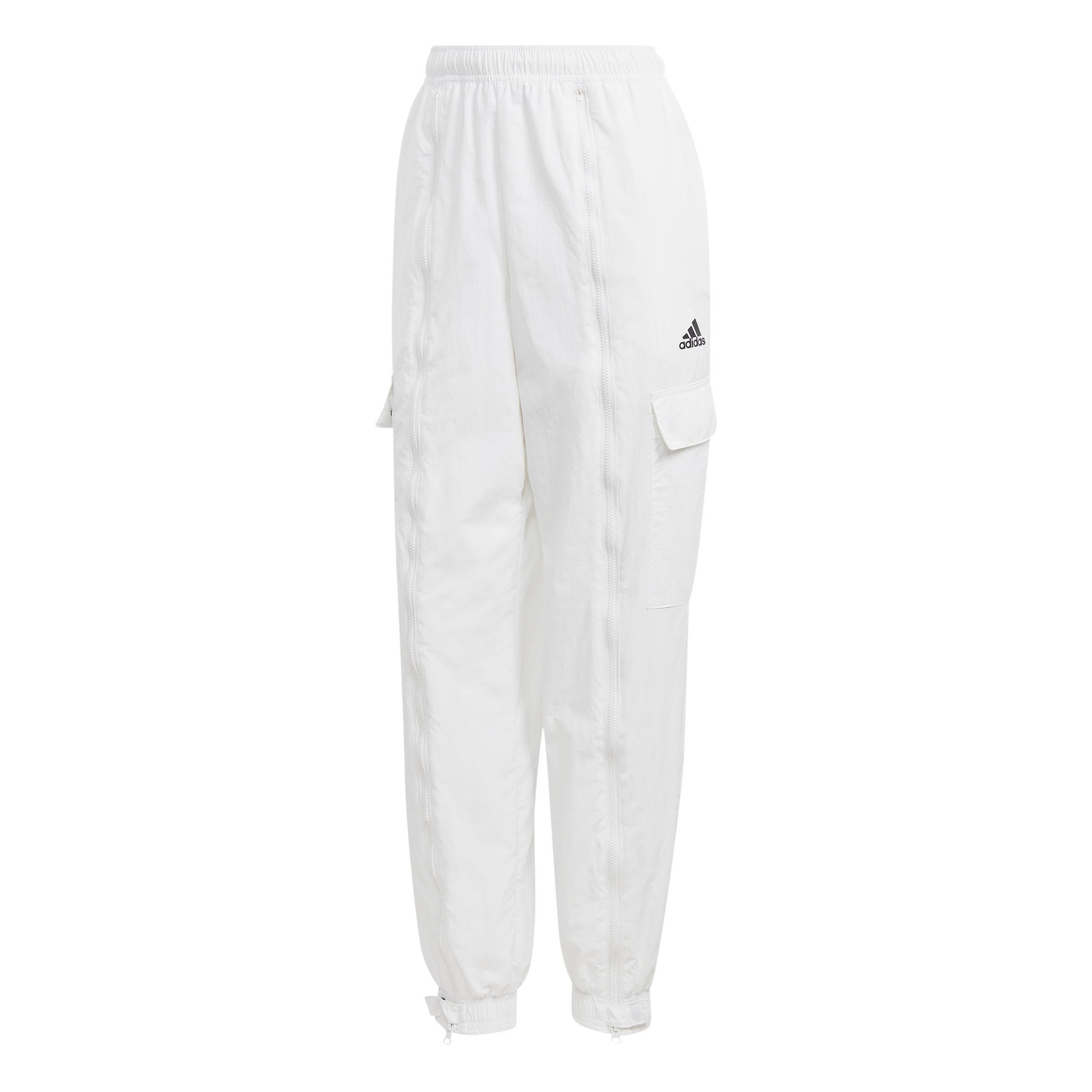 Dance Woven Versatile Cargo Tracksuit Bottoms, White, A901_ONE, large image number 0