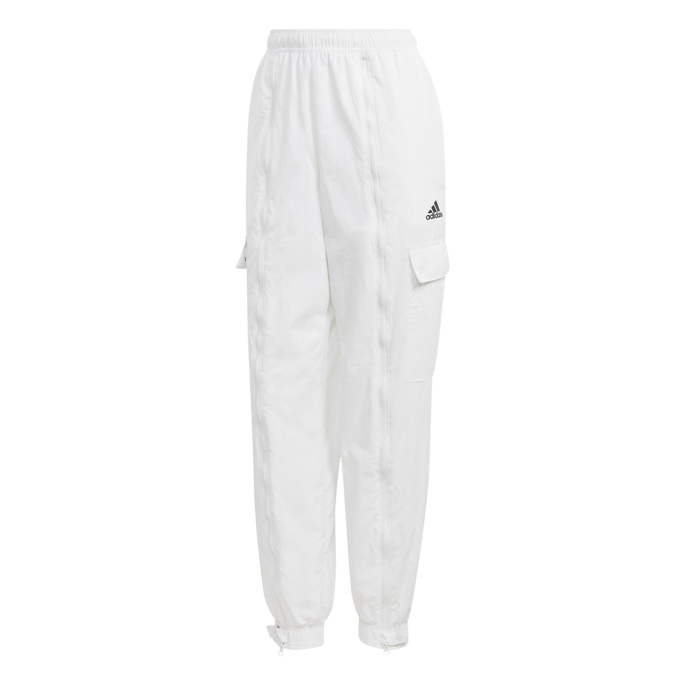 Dance Woven Versatile Cargo Tracksuit Bottoms, White, A901_ONE, large image number 1