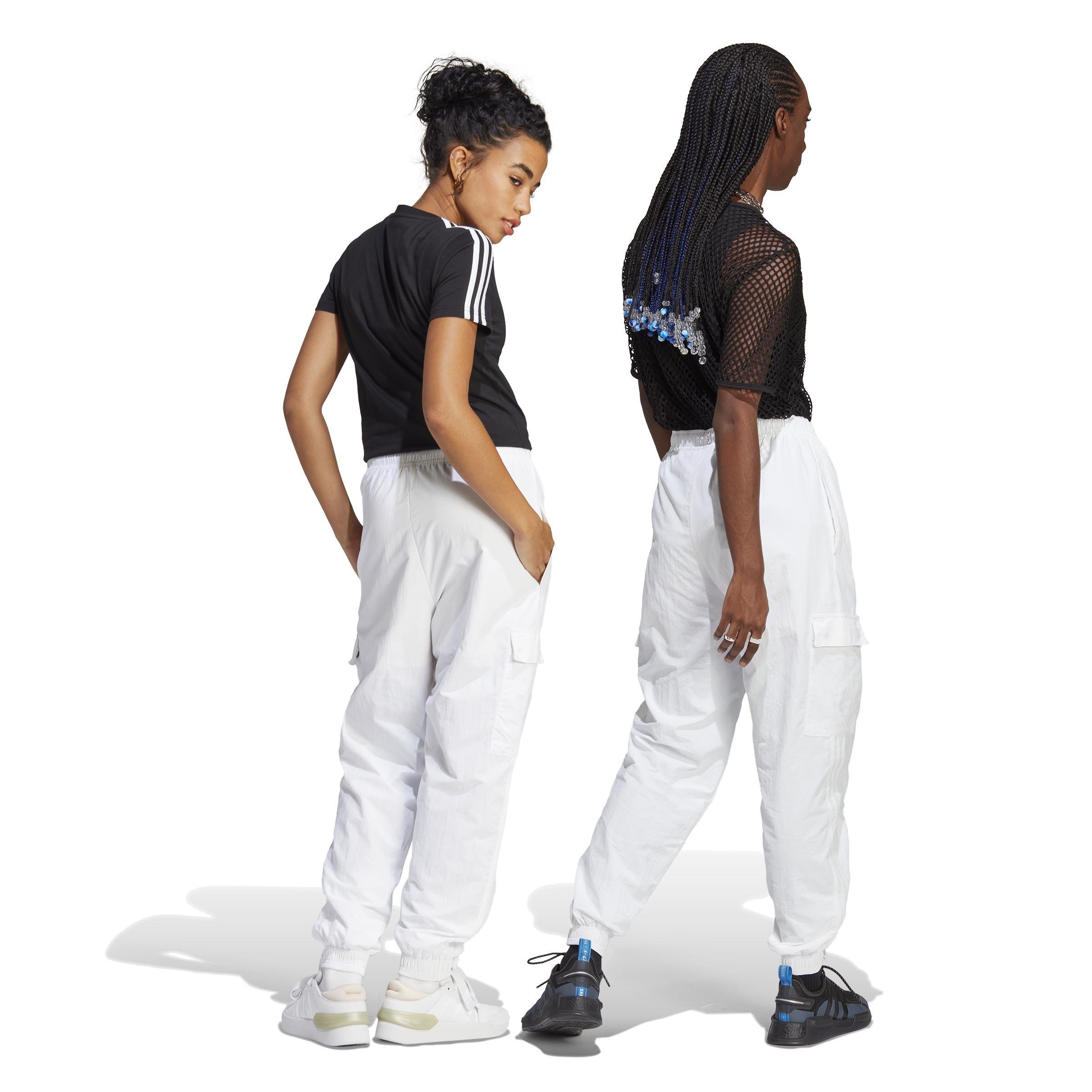 Dance Woven Versatile Cargo Tracksuit Bottoms, White, A901_ONE, large image number 3