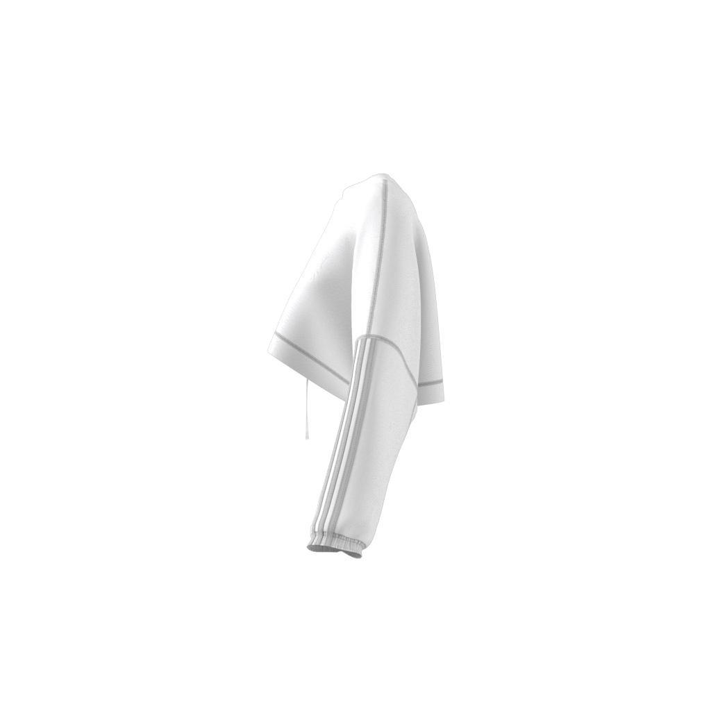 Dance Crop Versatile Sweatshirt, White, A901_ONE, large image number 11