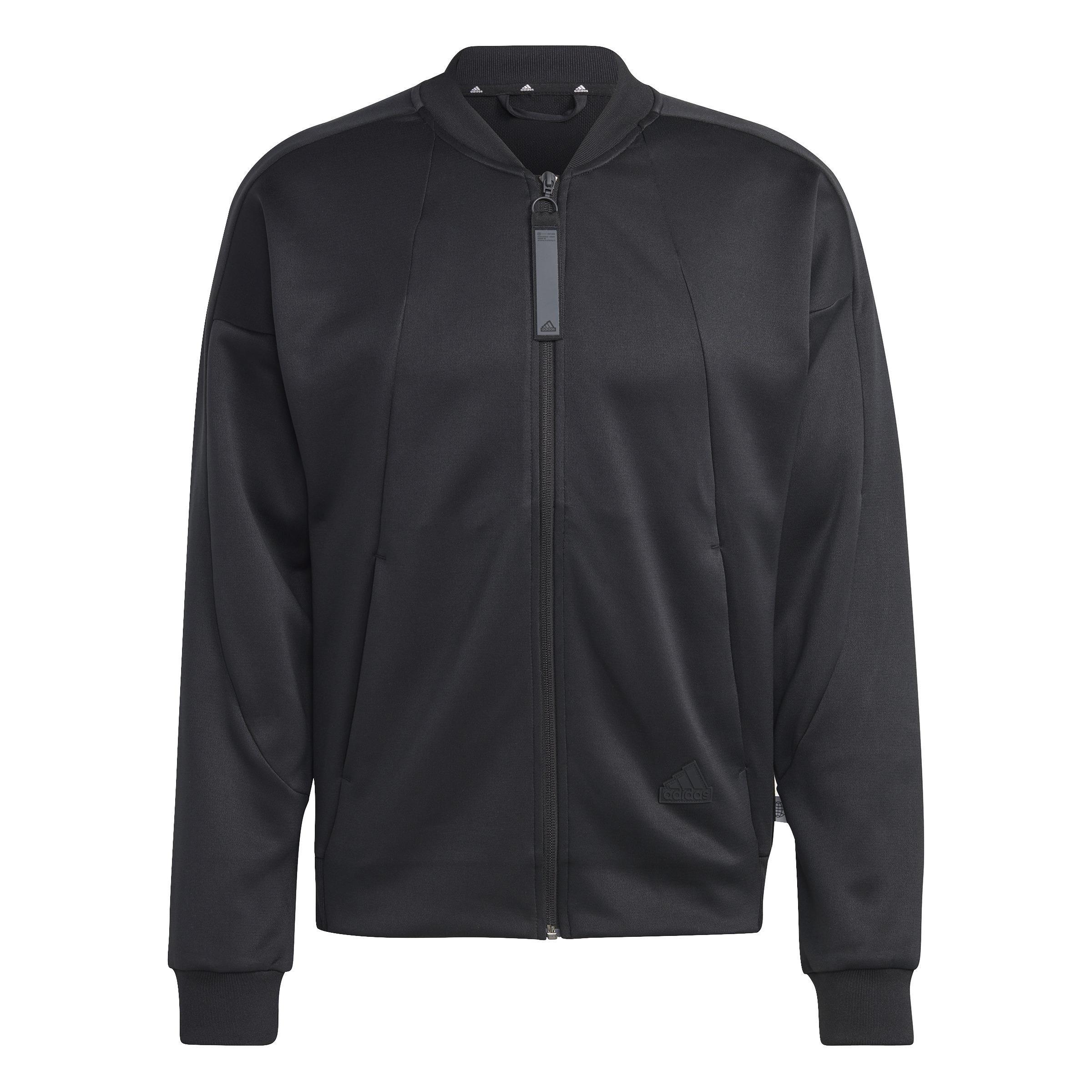 City Escape Aeroready Warming Track Top, Black, A901_ONE, large image number 0