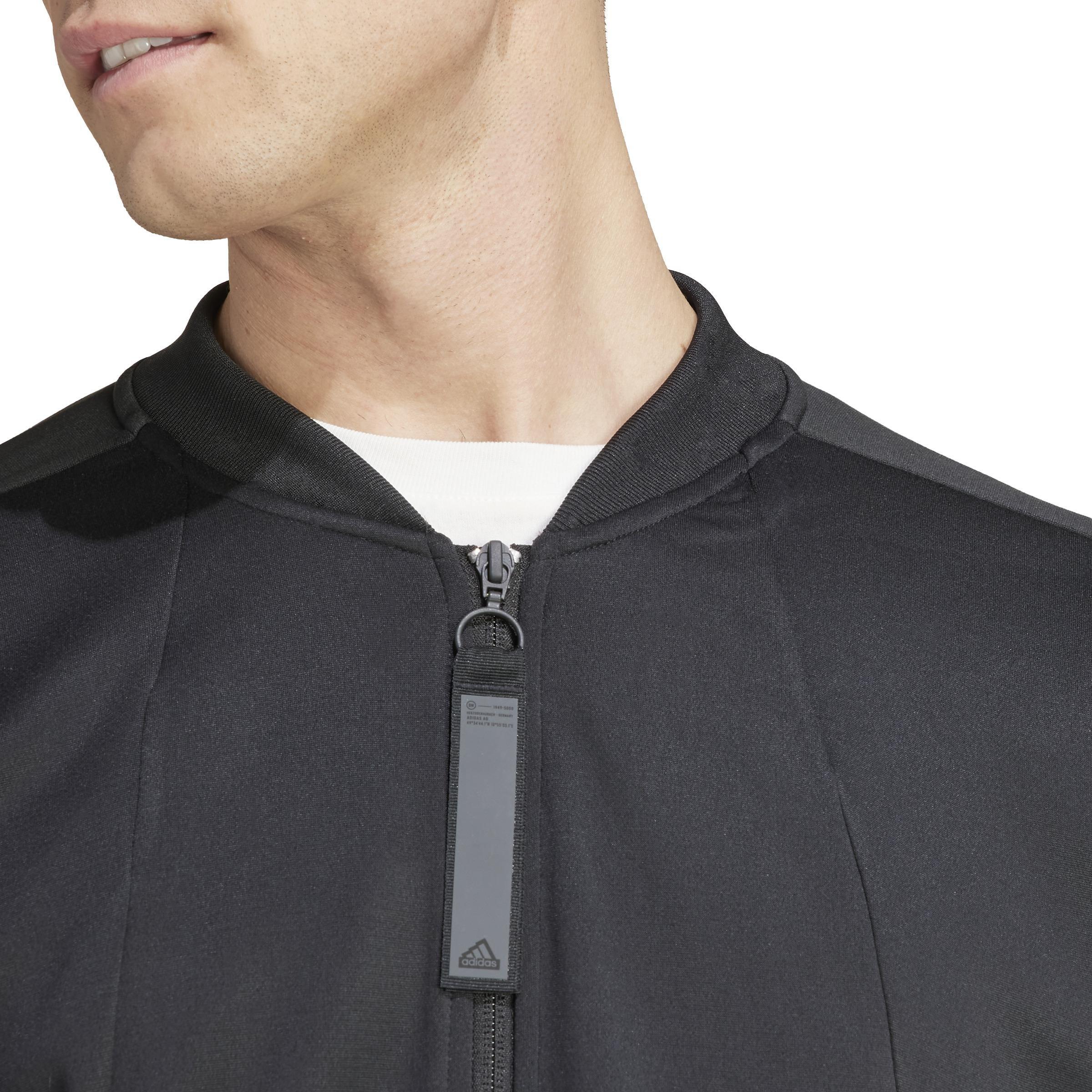 City Escape Aeroready Warming Track Top, Black, A901_ONE, large image number 5