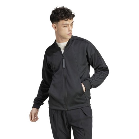 Men City Escape Aeroready Warming Track Top, Black, A901_ONE, large image number 10