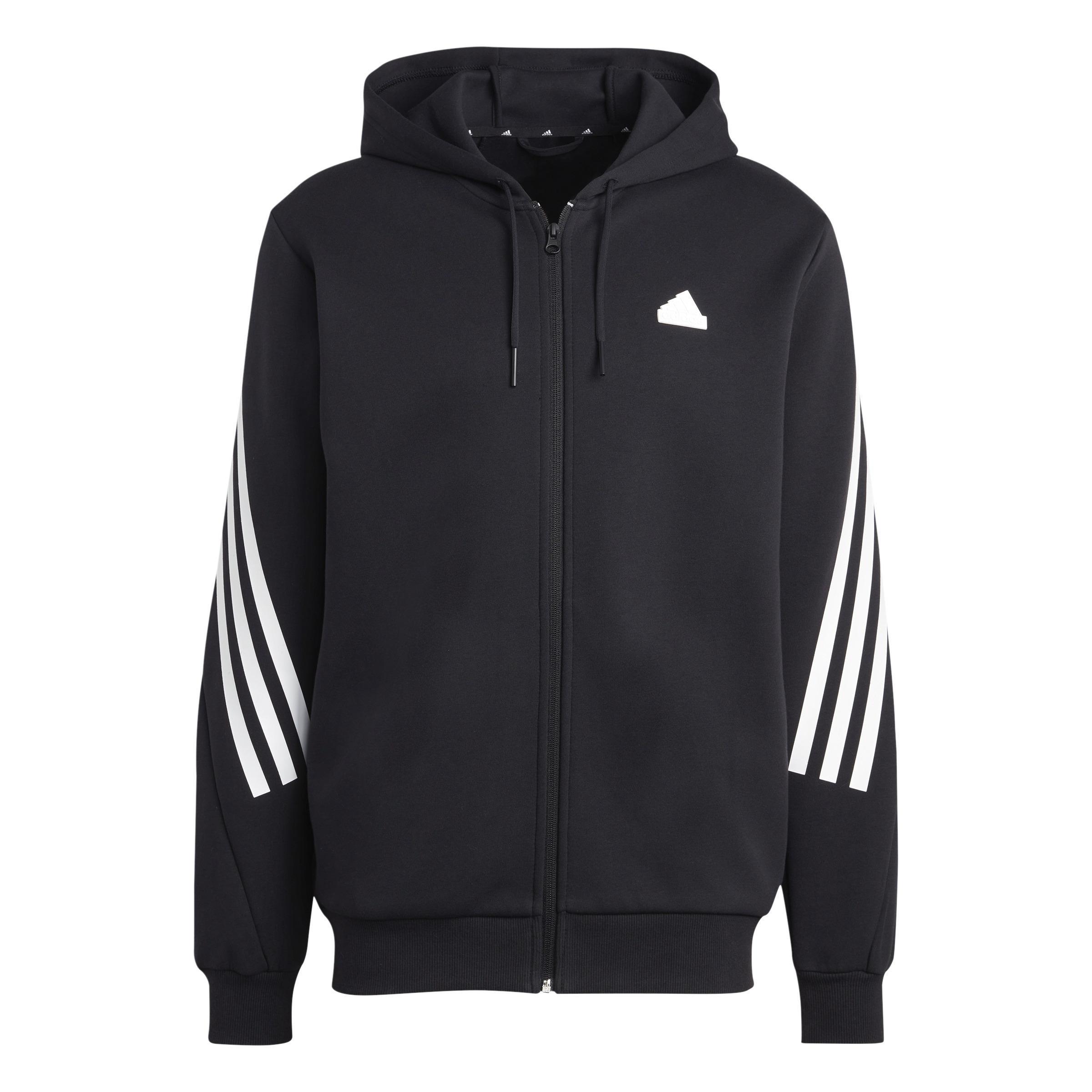 Future Icons 3-Stripes Full-Zip Hoodie, Black, A901_ONE, large image number 2