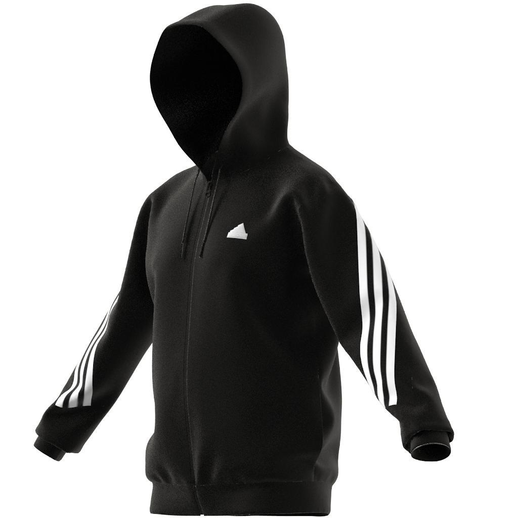 Future Icons 3-Stripes Full-Zip Hoodie, Black, A901_ONE, large image number 9