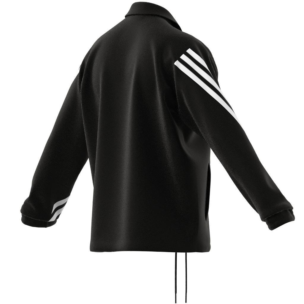 Future Icons 3-Stripes Coaches Jacket, Black, A901_ONE, large image number 7