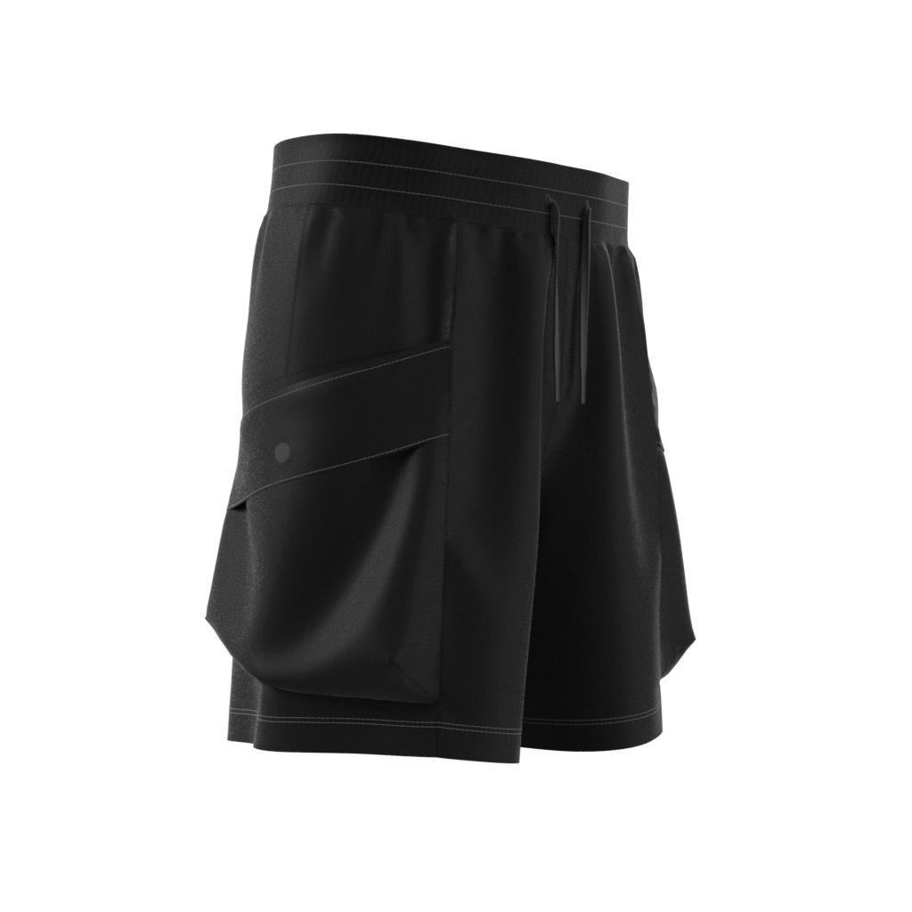 City Escape Cargo Shorts, Black, A901_ONE, large image number 9