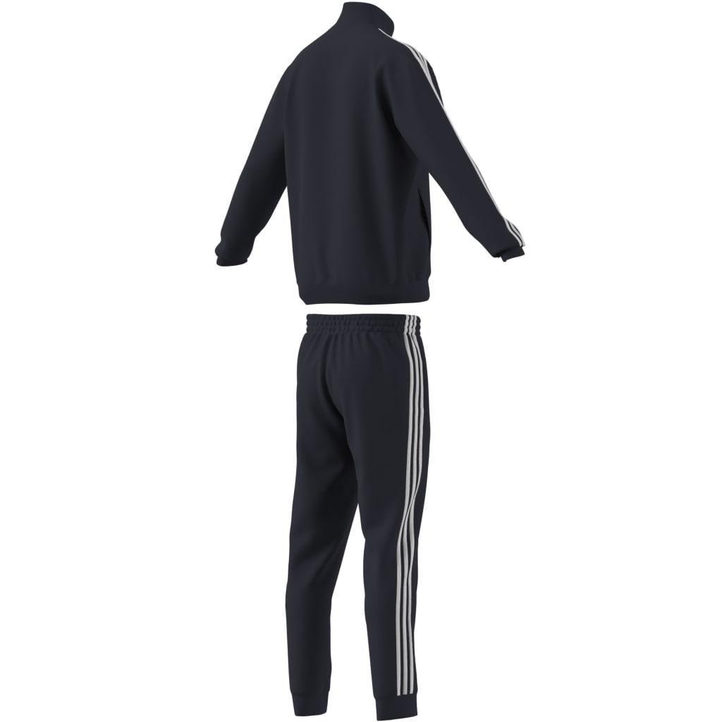 Basic 3-Stripes Tricot Tracksuit, Black, A901_ONE, large image number 2