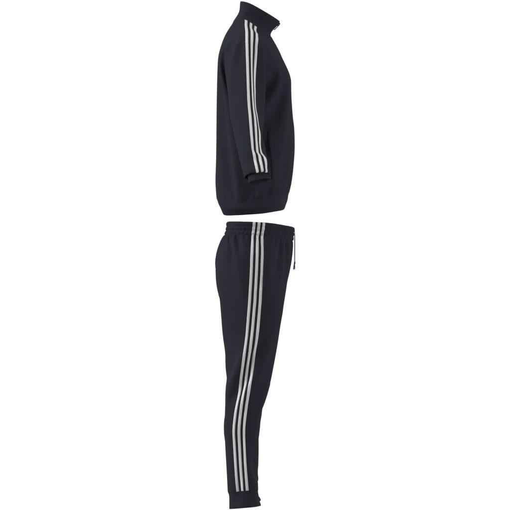 Basic 3-Stripes Tricot Tracksuit, Black, A901_ONE, large image number 3