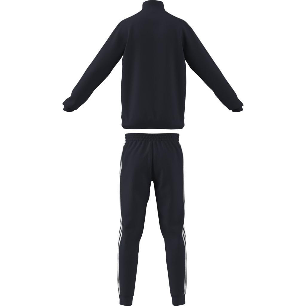 Basic 3-Stripes Tricot Tracksuit, Black, A901_ONE, large image number 5
