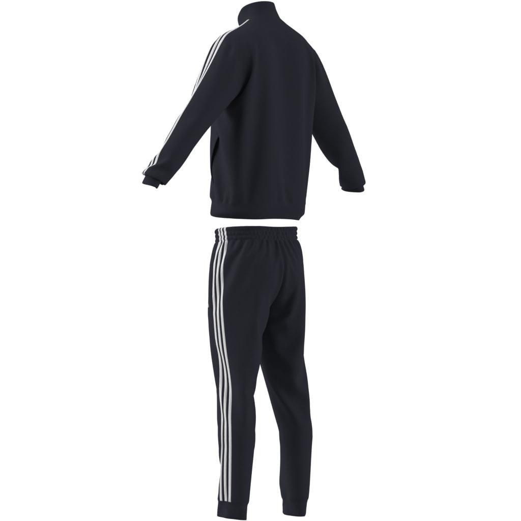 Basic 3-Stripes Tricot Tracksuit, Black, A901_ONE, large image number 6