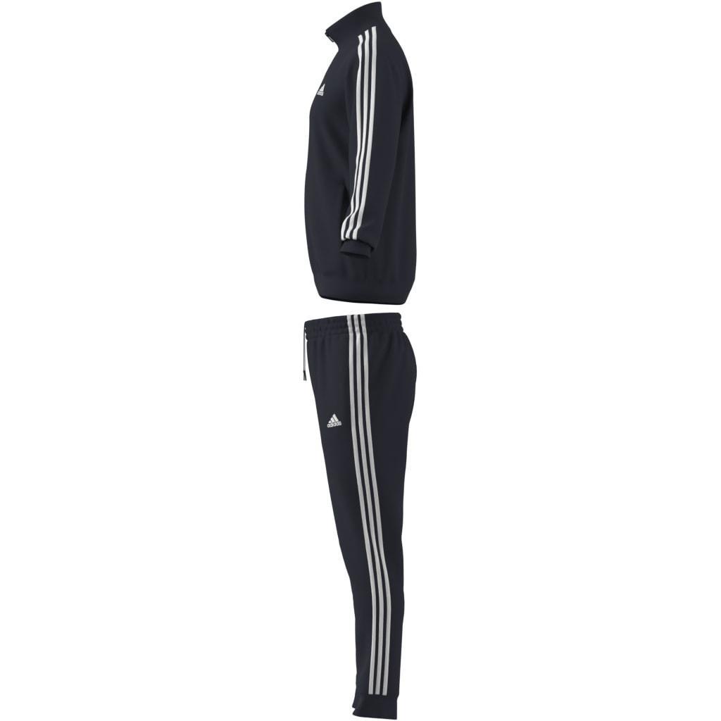 Basic 3-Stripes Tricot Tracksuit, Black, A901_ONE, large image number 10