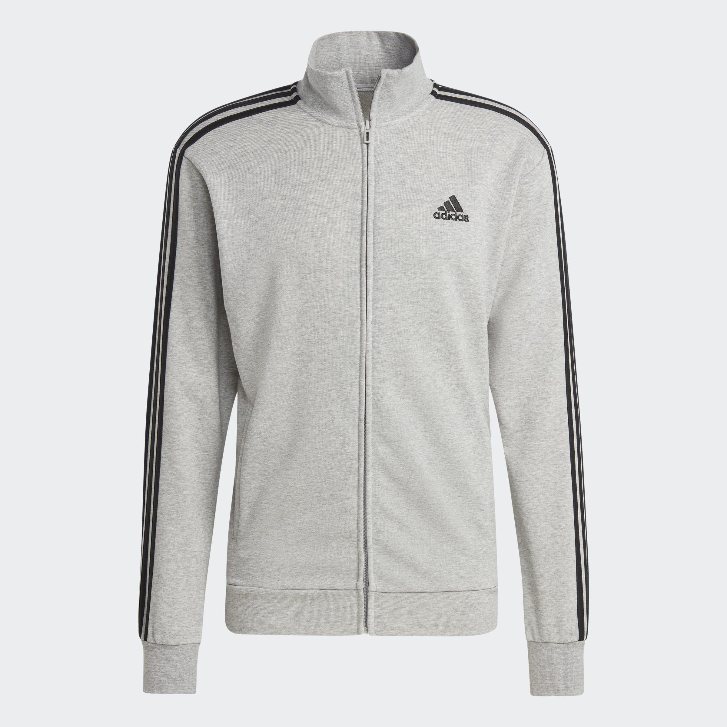 Basic 3-Stripes French Terry Tracksuit, Grey, A901_ONE, medium