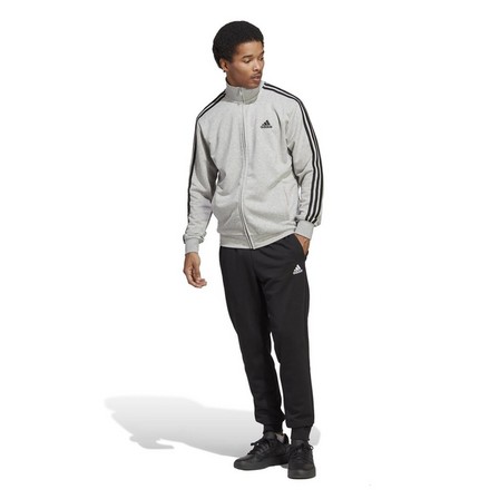 Men Basic 3-Stripes French Terry Tracksuit, Grey, A901_ONE, large image number 9