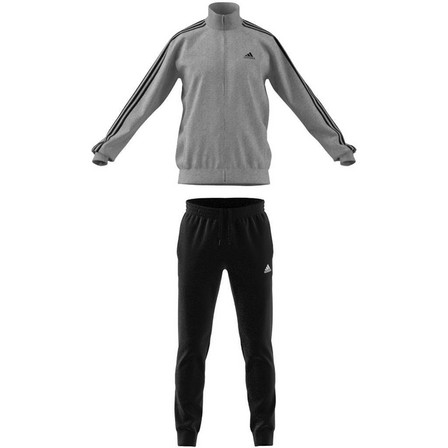 Men Basic 3-Stripes French Terry Tracksuit, Grey, A901_ONE, large image number 13